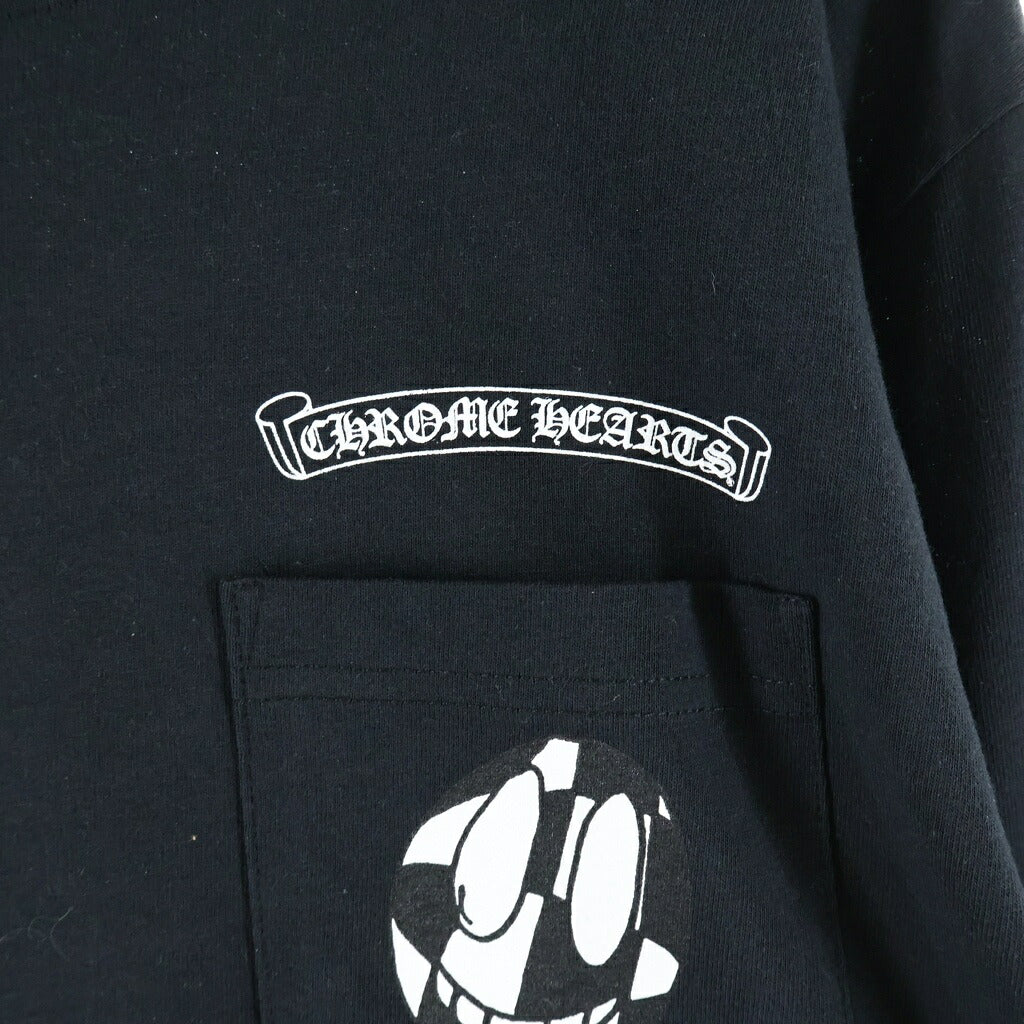 CHROME HEARTS(クロムハーツ) ×MATTY BOY Sex Records Link L/S Tee ×マッティボーイ セックスレコード リンク ロングスリーブ クルーネック長袖Tシャツカットソー ブラック