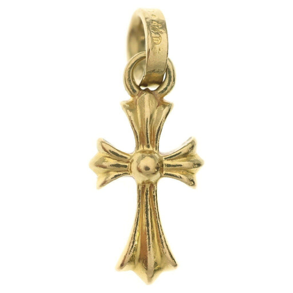 CHROME HEARTS(クロムハーツ) 22K CRS BBYFAT ベイビーファットクロス ペンダントトップ ゴールドBCA037