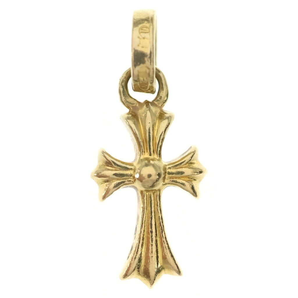 CHROME HEARTS(クロムハーツ) 22K CRS BBYFAT P/DIA ベイビーファットクロス PAVEダイヤ ペンダントトップ ゴールド BCA035