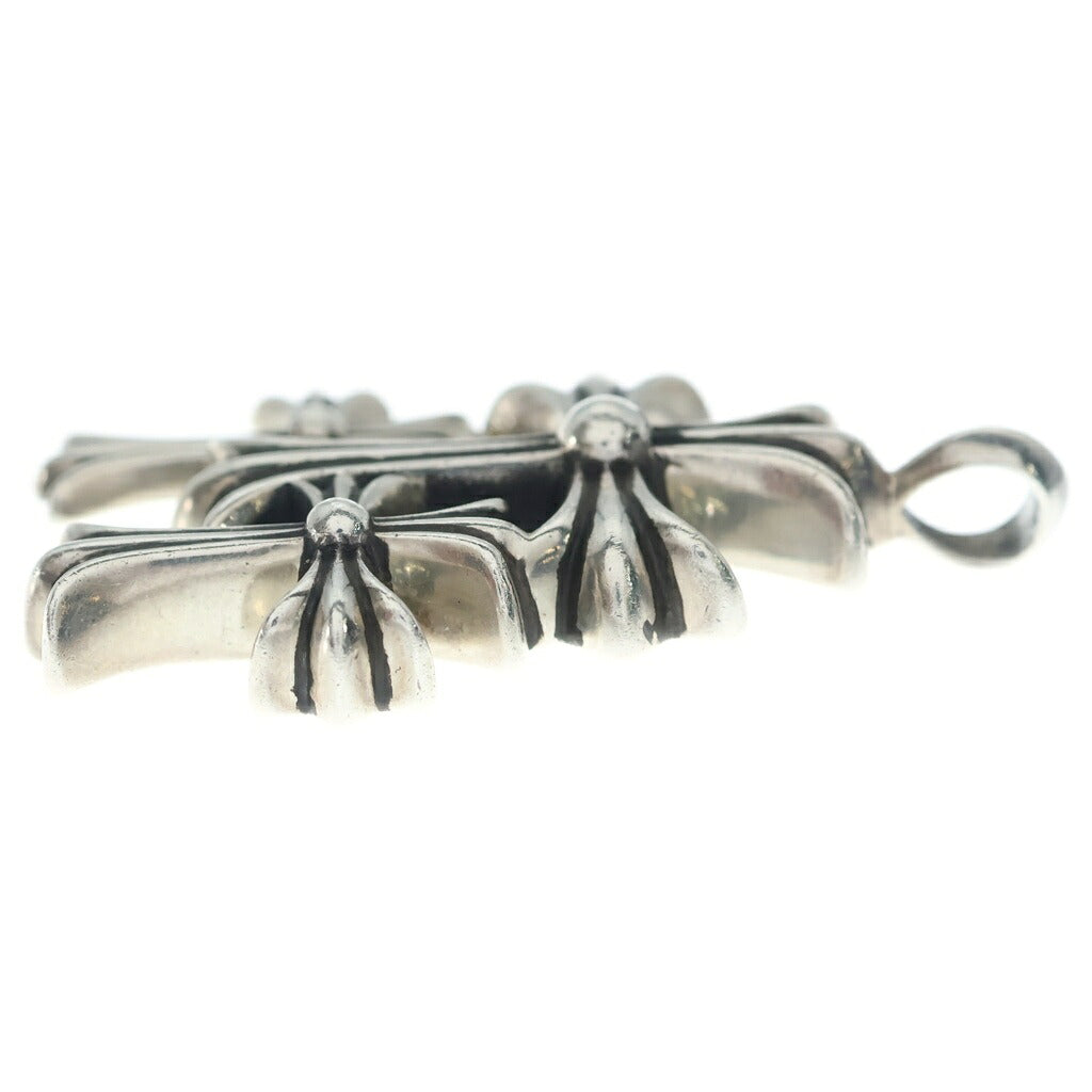CHROME HEARTS(クロムハーツ) 3 CH CRS SML トリプルCHクロス スモール ペンダントトップ シルバー BCA201