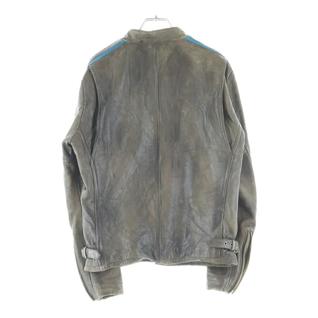 SCHOTT(ショット) CLASSIC RACER JACKET クラシック 裏地ネル カウレザーレーサージャケット ブラウン 3171010