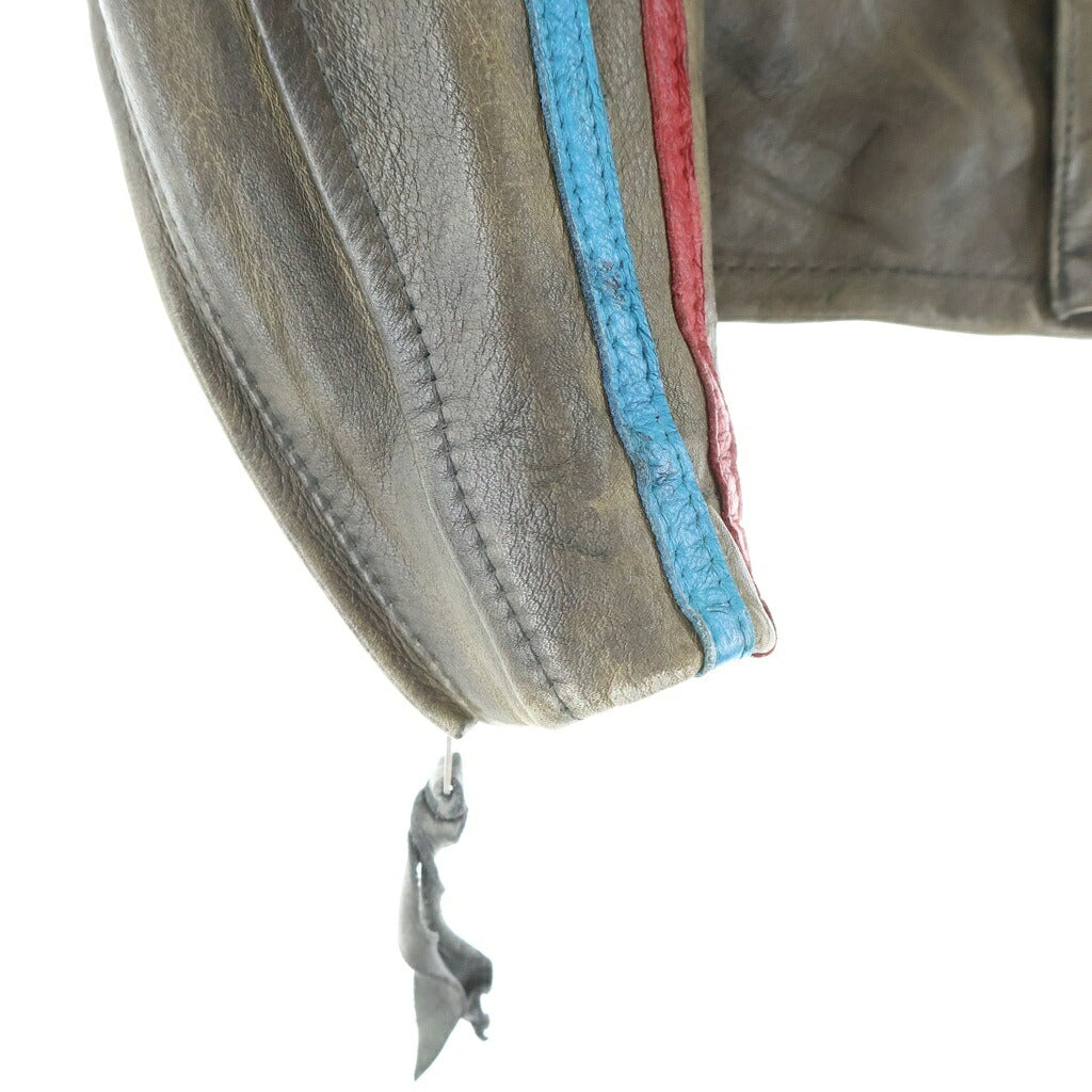 SCHOTT(ショット) CLASSIC RACER JACKET クラシック 裏地ネル カウレザーレーサージャケット ブラウン 3171010
