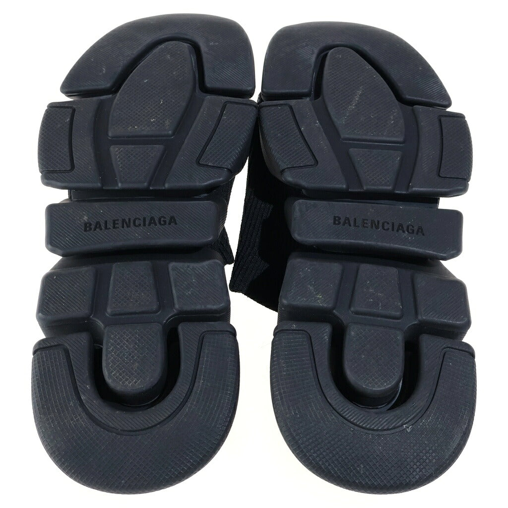 BALENCIAGA(バレンシアガ) Speed 2.0 スピード ロゴニット スライドサンダル ブラック 711453 W2DB1 1000
