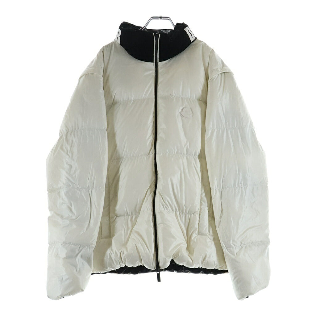 MONCLER GENIUS(モンクレール ジーニアス) 25AW ×A$AP Rocky Throttle ×エイサップロッキー ジップアップ リバーシブル ダウンジャケット ブラック/ホワイト K24041A00008 M6975