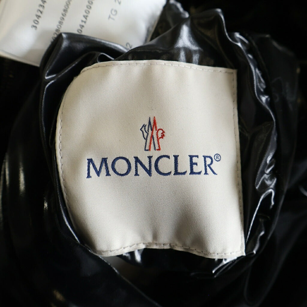 MONCLER GENIUS(モンクレール ジーニアス) 25AW ×A$AP Rocky Throttle ×エイサップロッキー ジップアップ リバーシブル ダウンジャケット ブラック/ホワイト K24041A00008 M6975