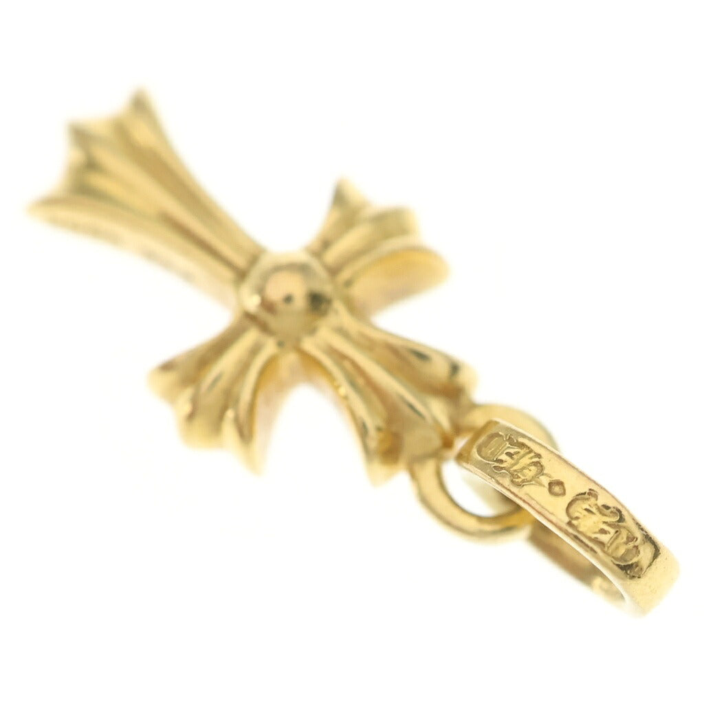 CHROME HEARTS(クロムハーツ) 22K CRS BBYFAT P/DIA ベイビーファットクロス PAVEダイヤ ペンダントトップ ゴールド BCA035