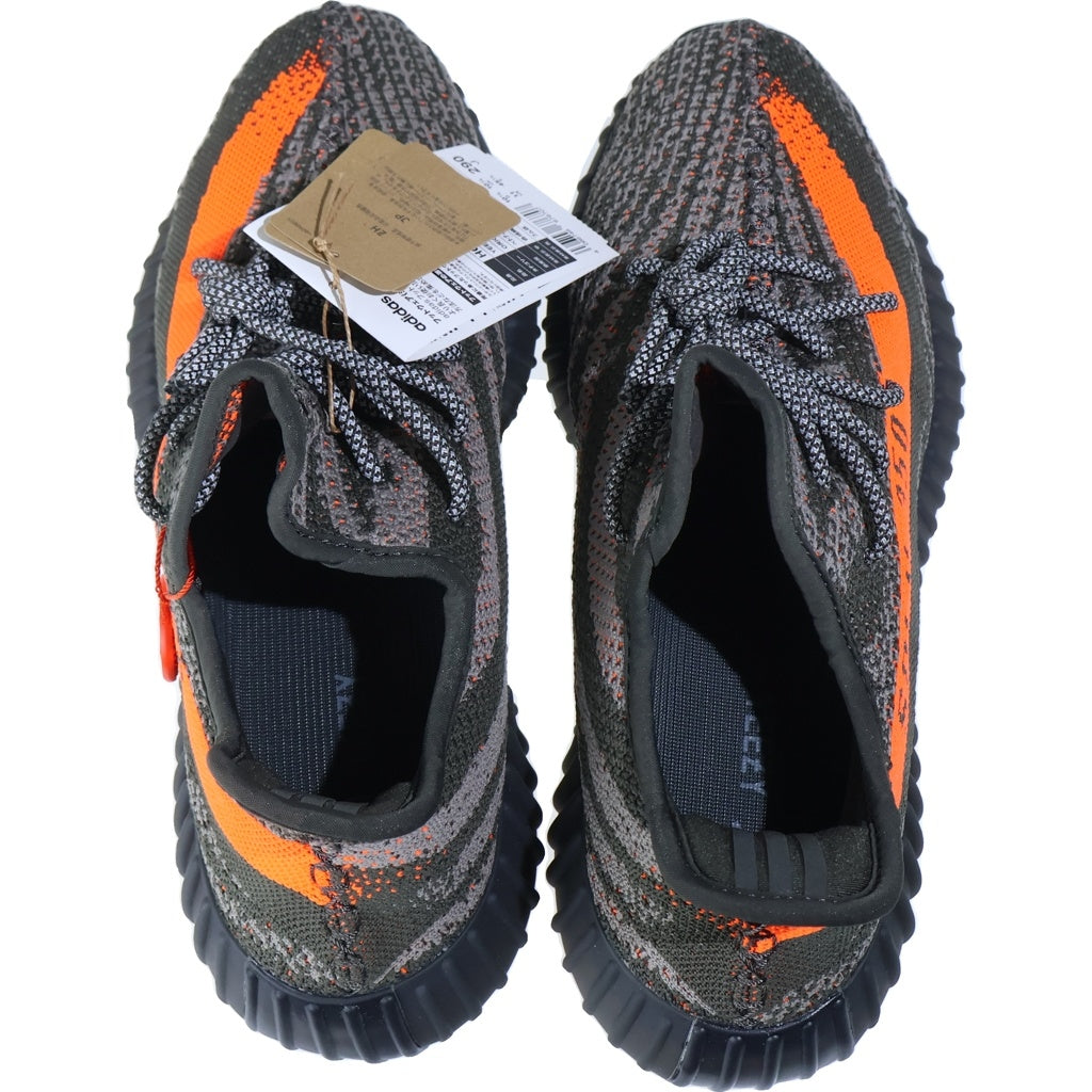 adidas(アディダス) YEEZY BOOST 350V2 CARBON BELUGA イージーブースト カーボンベルーガ ローカットスニーカー グレー/オレンジ US11/29cm HQ7045