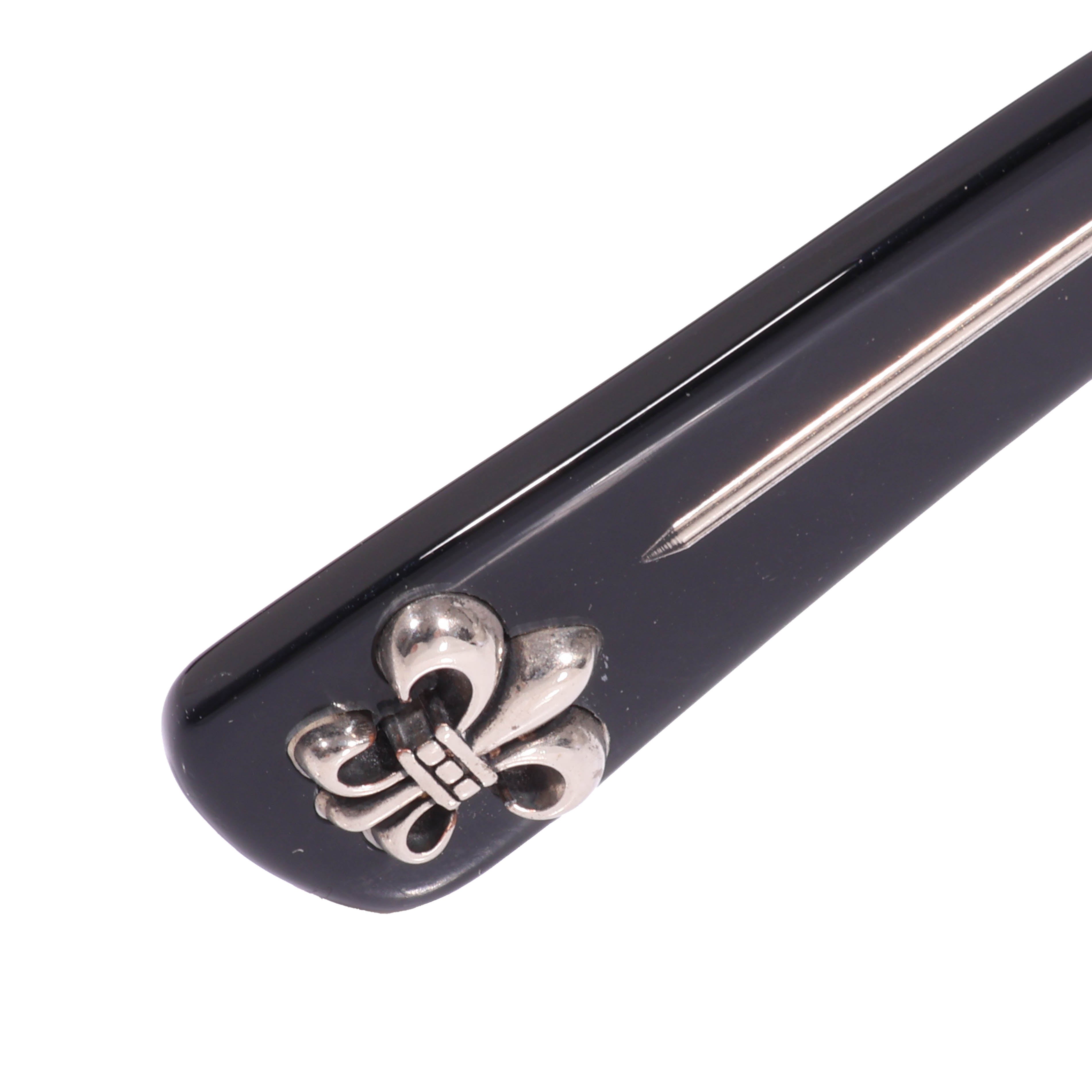 CHROME HEARTS(クロムハーツ) SEE YOU IN TEA シーユーインティー アイウェア ブラック サングラス 53□20-143