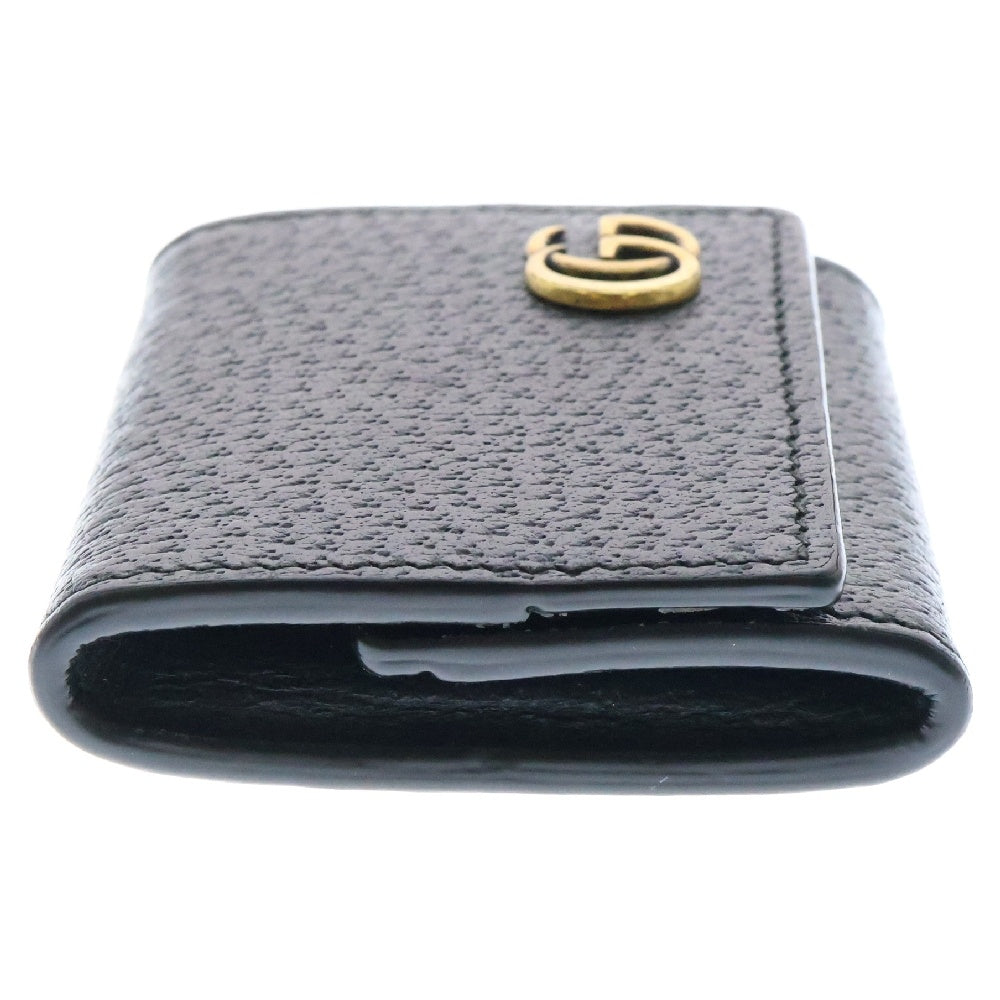 GUCCI(グッチ) GGマーモント コインケース 財布 小物入れ ブラック ゴールド金具 473959
