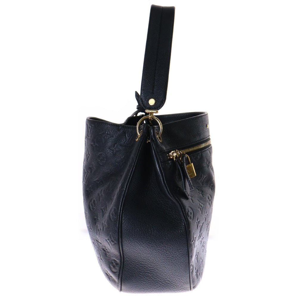 LOUIS VUITTON(ルイヴィトン) モングラムアンプラント スポンティーニ 2WAY レザー ハンドバッグ ショルダーバッグ ブラック レディース M42819