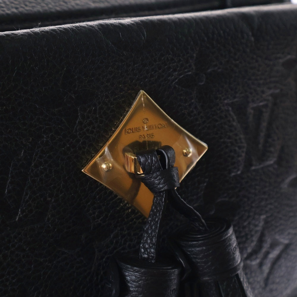 LOUIS VUITTON(ルイヴィトン) モノグラム アンプラント サントンジュ レザー2WAY ハンドバッグ ショルダーバッグ ブラック M44593