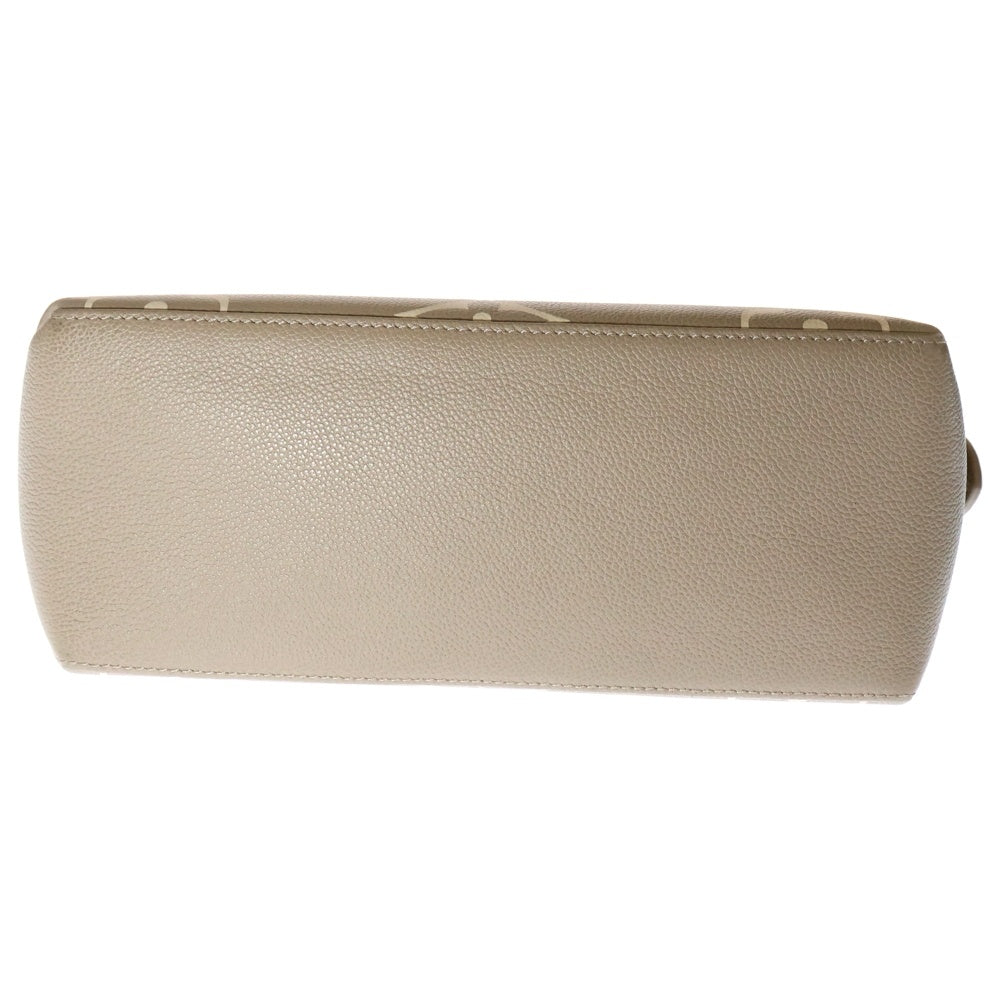 LOUIS VUITTON(ルイヴィトン) プティパレPM バイカラー モノグラム アンプラント 2WAY レザー ハンド ショルダーバッグ ゴールド金具 ベージュ M58914 RFID