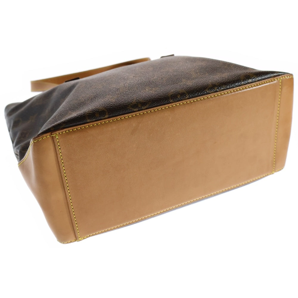 LOUIS VUITTON(ルイヴィトン) モノグラム カバピアノ トートバッグ ハンドバッグ ブラウン ゴールド金具 レザー×PVC M51148