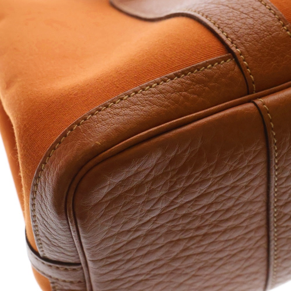 HERMES(エルメス) ガーデンパーティTPM ネゴンダ×トワルアッシュ シルバー金具 オレンジ □I ハンドバッグ ショルダーバッグ