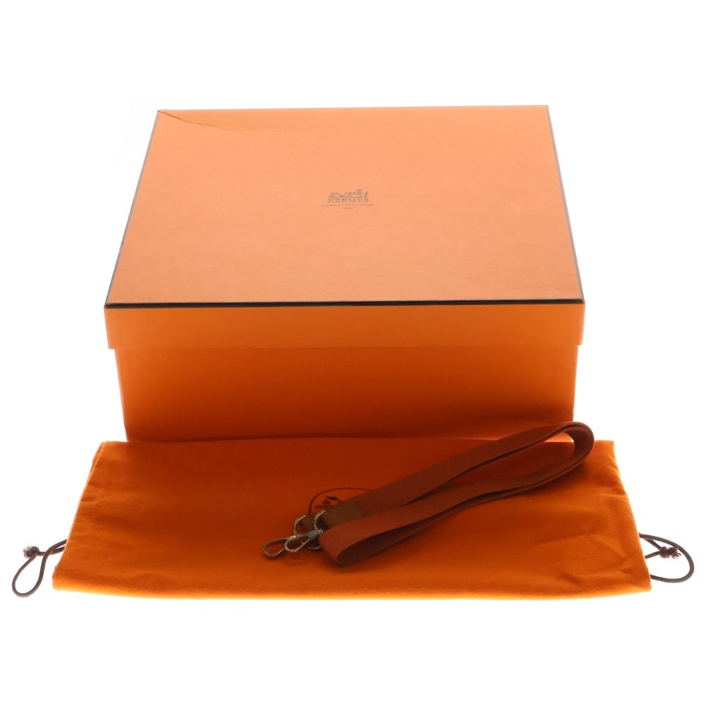 HERMES(エルメス) ガーデンパーティTPM ネゴンダ×トワルアッシュ シルバー金具 オレンジ □I ハンドバッグ ショルダーバッグ
