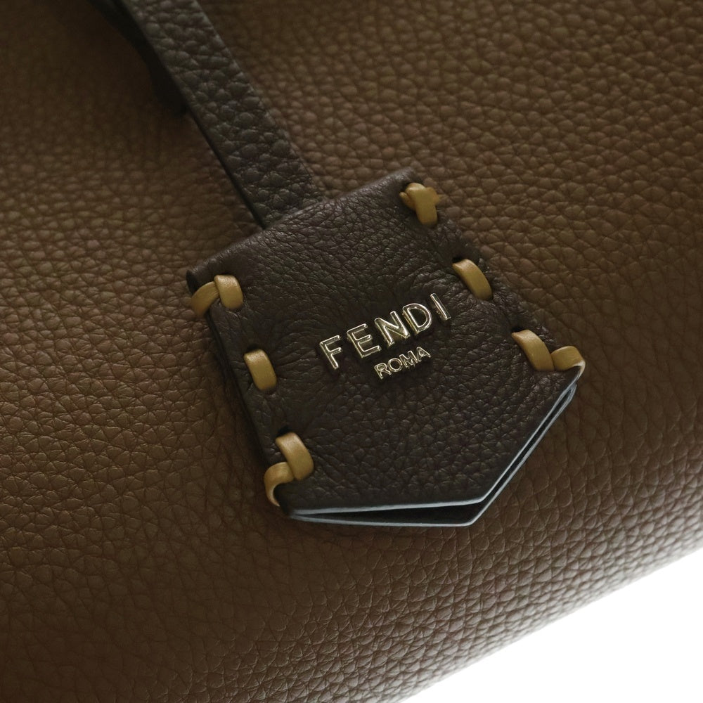 FENDI(フェンディ) バイザウェイ セレリア ミニ 2way ハンドバッグ ショルダーバッグ ブラウン レザー 8BS098