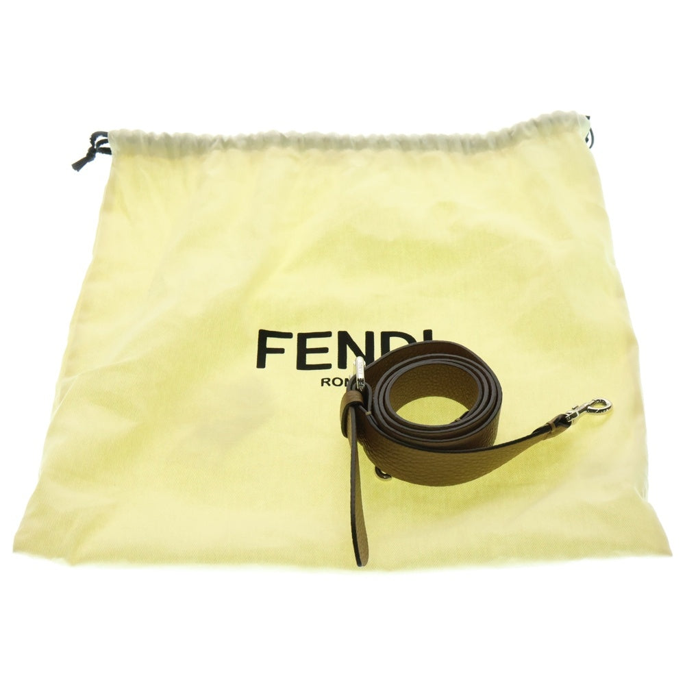 FENDI(フェンディ) バイザウェイ セレリア ミニ 2way ハンドバッグ ショルダーバッグ ブラウン レザー 8BS098