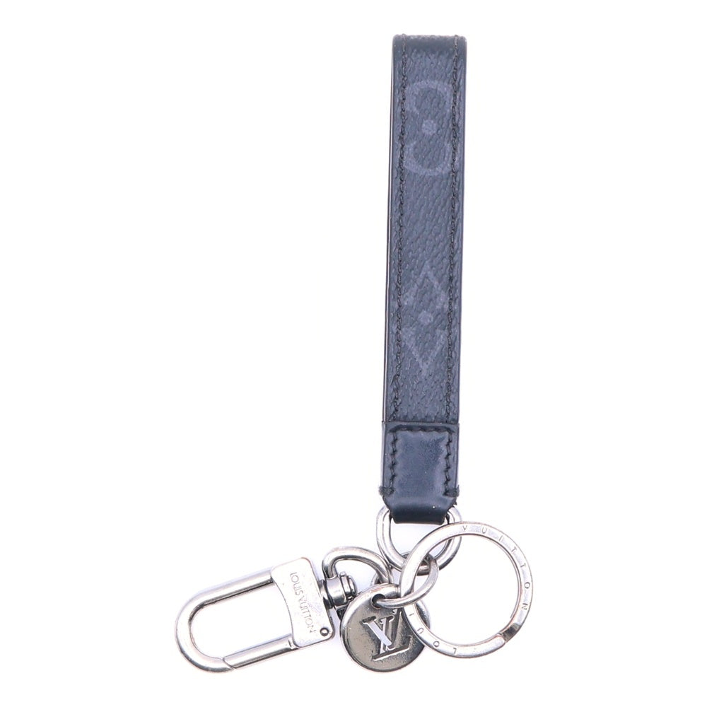 LOUIS VUITTON(ルイヴィトン) モノグラムエクリプス ポルトクレ ドラゴンヌ レザーキーリング M61950 ブラック