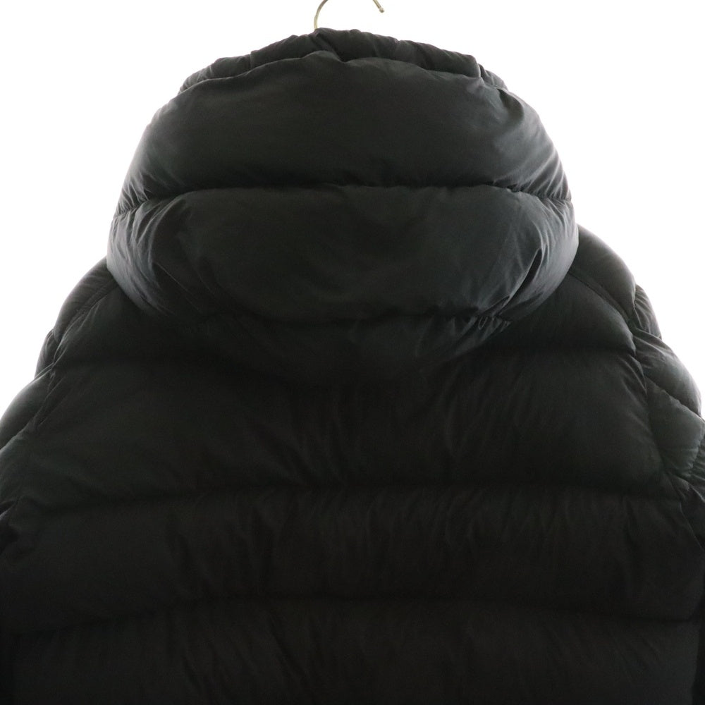 MONCLER(モンクレール) 23AW VEZERE ヴェゼール ワッペンロゴ フーデッド ジップアップ ダウンジャケット ブラック I20911A00044 53333