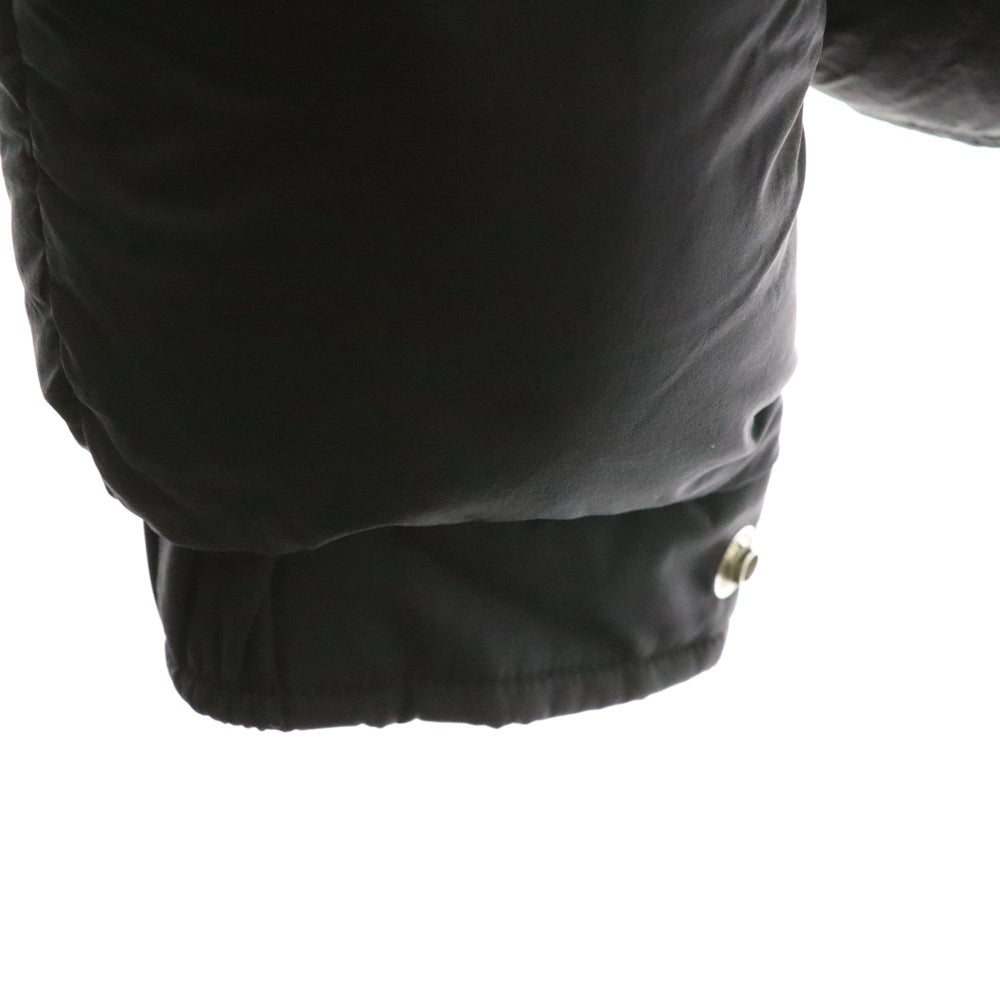 MONCLER(モンクレール) 23AW VEZERE ヴェゼール ワッペンロゴ フーデッド ジップアップ ダウンジャケット ブラック I20911A00044 53333