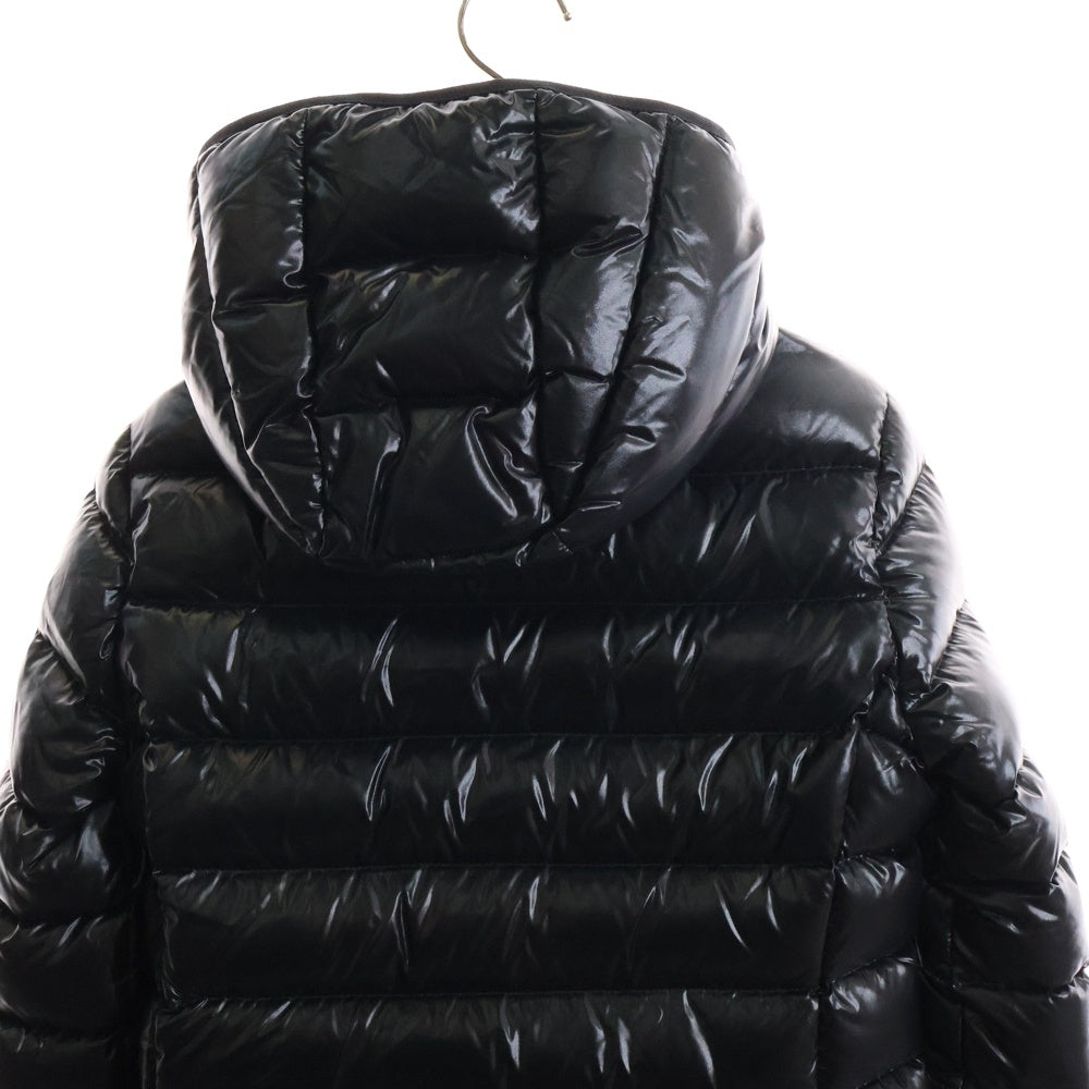 MONCLER(モンクレール) 21AW MOKA モカ フーデッド ジップアップ ダウン ロング ジャケット コート ブラック キッズ レディース G29541C50110 68950