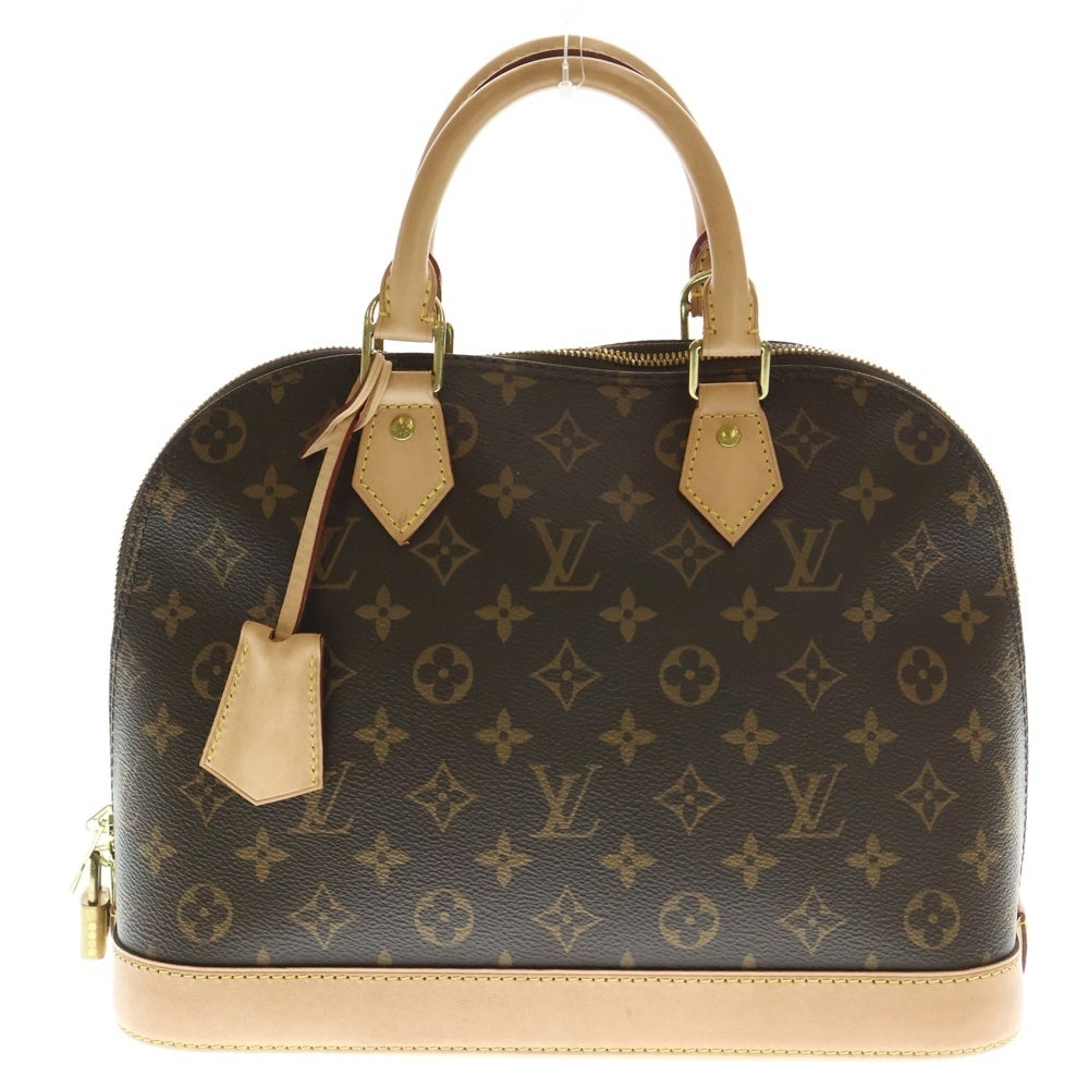 LOUIS VUITTON(ルイヴィトン) モノグラム アルマMM レザーハンドバッグ ブラウン レディース M51130