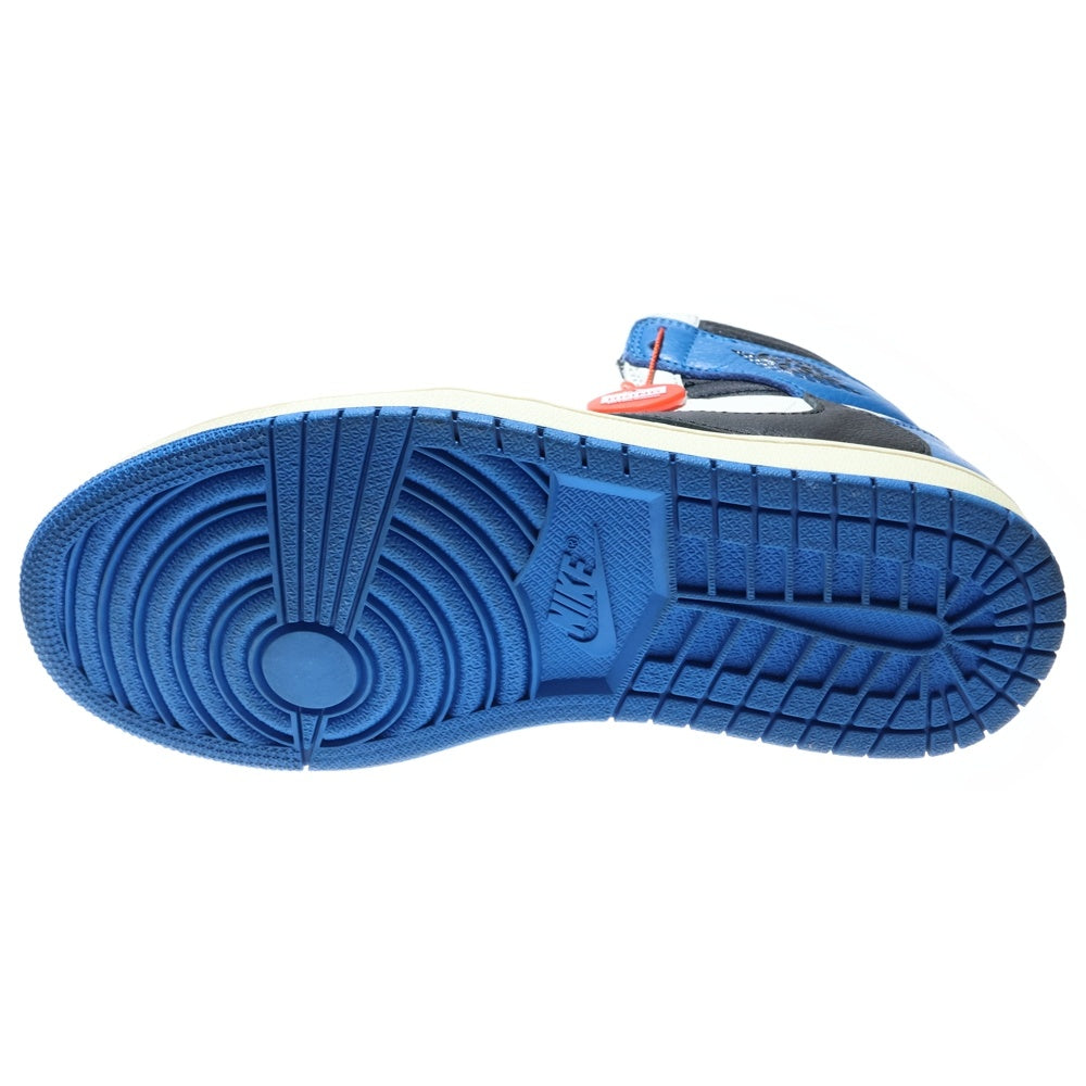 NIKE(ナイキ) ×TRAVIS SCOTT ×FRAGMENT AIR JORDAN1 RETRO HIGH OG SP トラヴィススコット フラグメント エアジョーダン1 ハイカットスニーカー US8/26cm DH3227-105