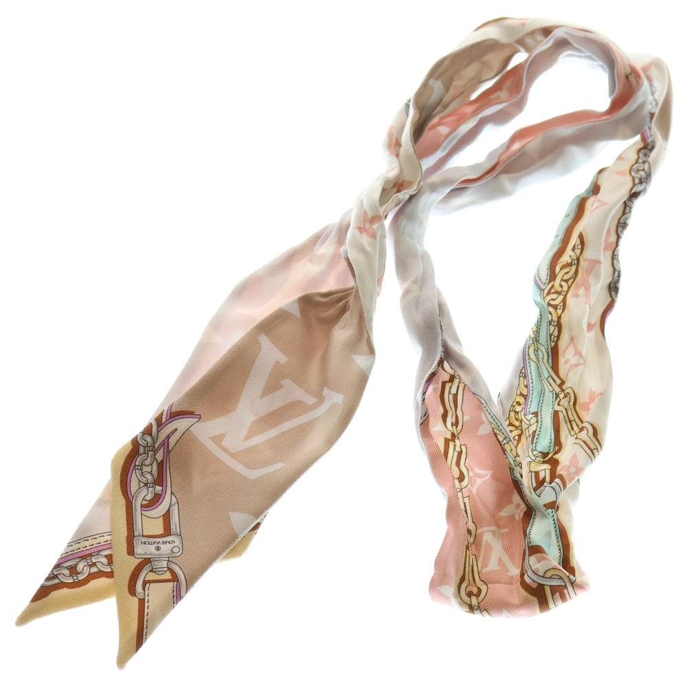 LOUIS VUITTON(ルイヴィトン) バンドーBB・アルティメット シルクスカーフ ブロン ピンク M78819