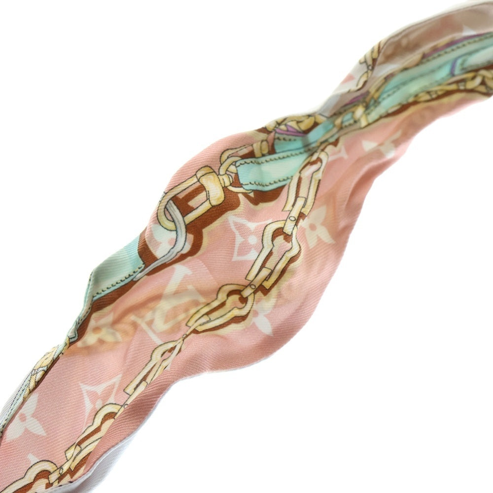 LOUIS VUITTON(ルイヴィトン) バンドーBB・アルティメット シルクスカーフ ブロン ピンク M78819