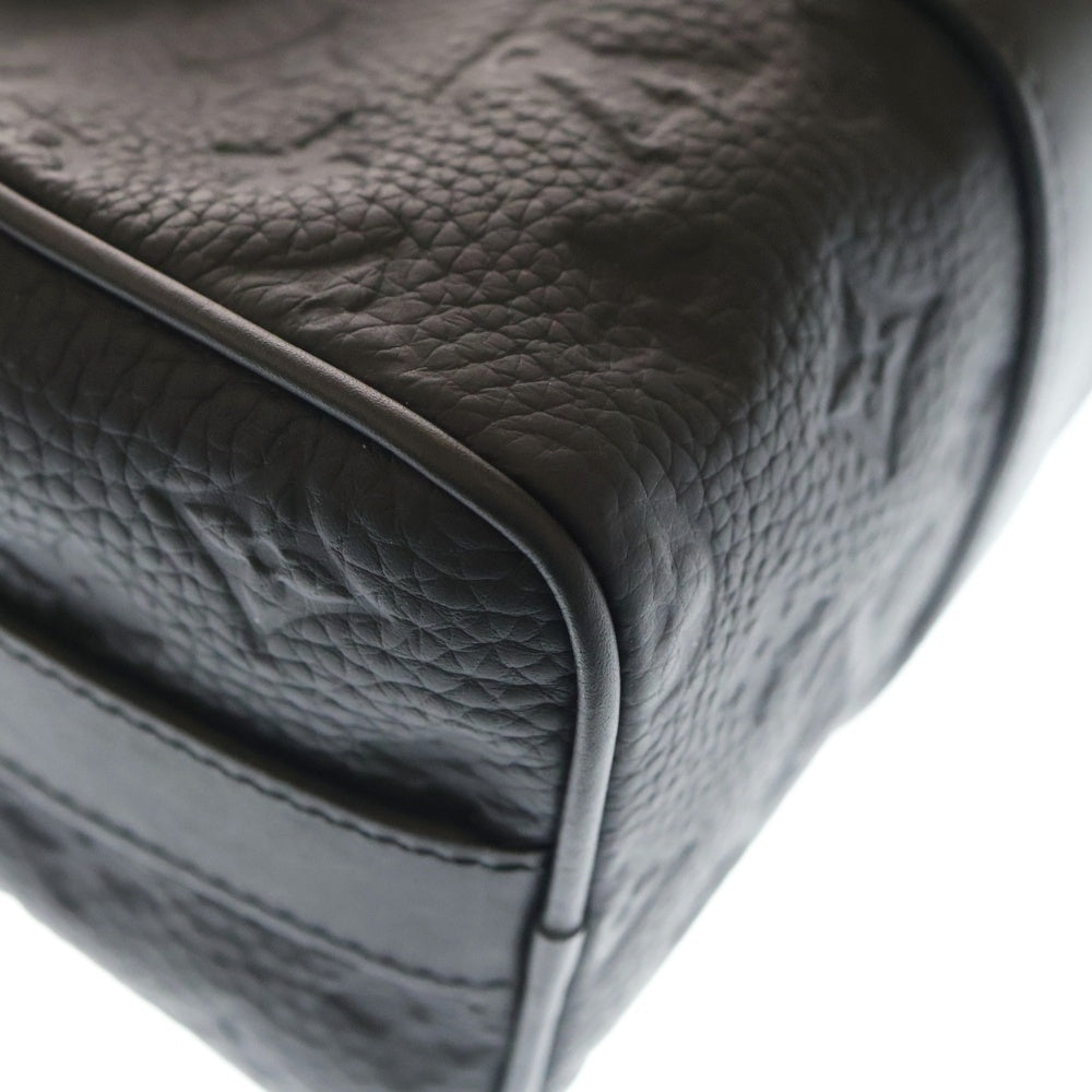 LOUIS VUITTON(ルイヴィトン) キーポル バンドリエール25 モノグラム トリヨン エンボスレザー 2WAY ハンド ショルダーバッグ ブラック金具 ブラック M20900