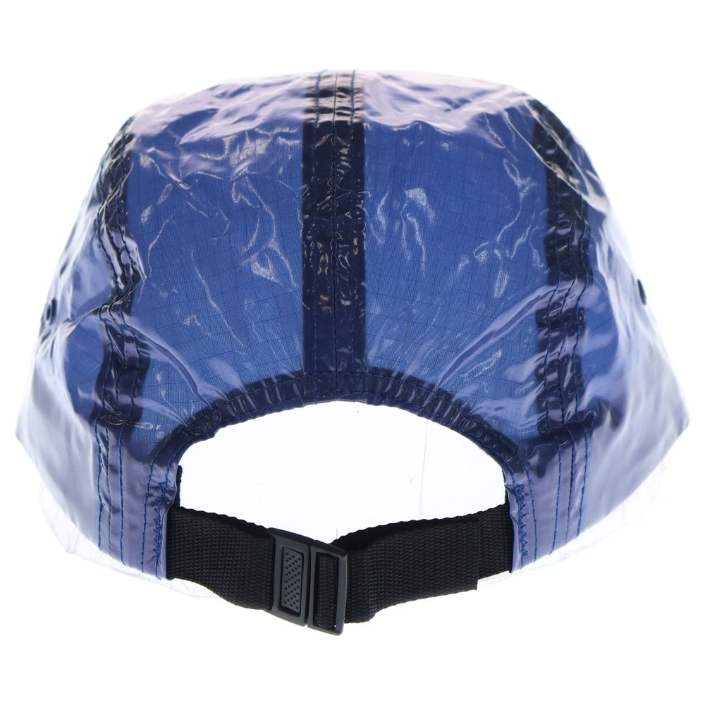 SUPREME(シュプリーム) 19SS Splatter Camp Cap ビニールスプラッターキャンプキャンプ ブルー