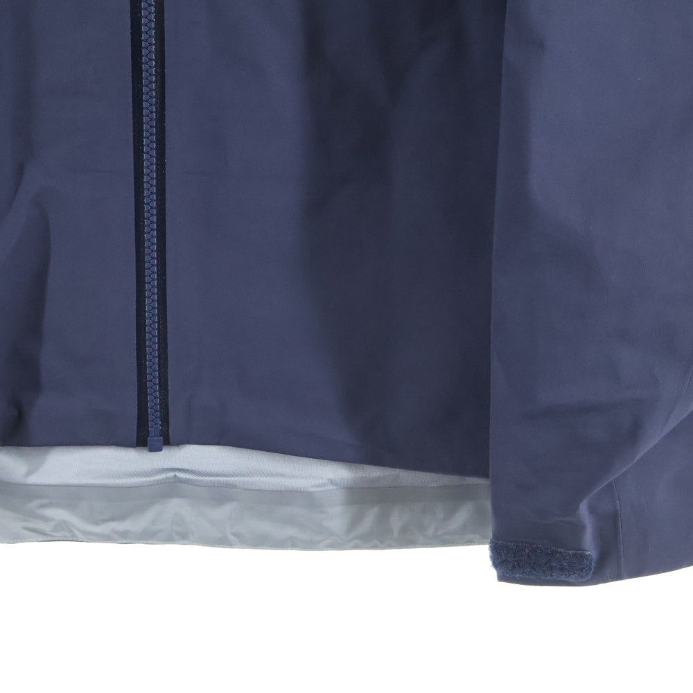 ARC'TERYX(アークテリクス) BETA JACKET ベータ ロゴ刺繍 ナイロン フーデッド ジップアップ ジャケット ネイビー X00000758401