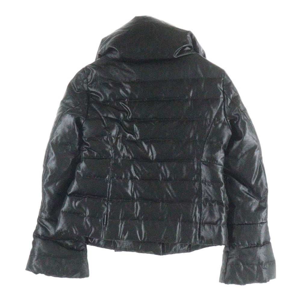MONCLER(モンクレール) KELLY ケリー スタンドカラー ダブルブレスト スナップボタン ダウンジャケット ブラック レディース 45396/00/54117