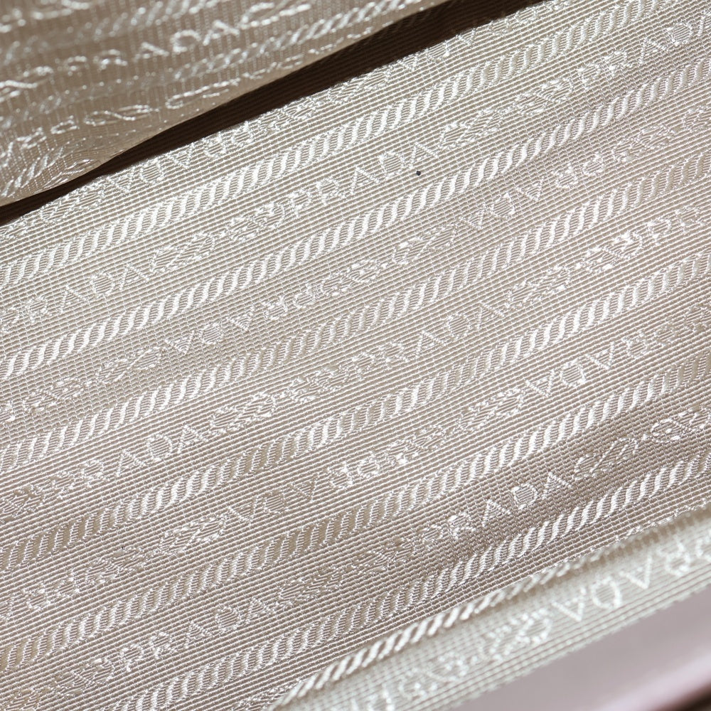 PRADA(プラダ) ガレリア 2WAYバッグ ショルダーバッグ ハンドバッグ ピンクベージュ サフィアーノレザー BN1801 ゴールド金具 レディース