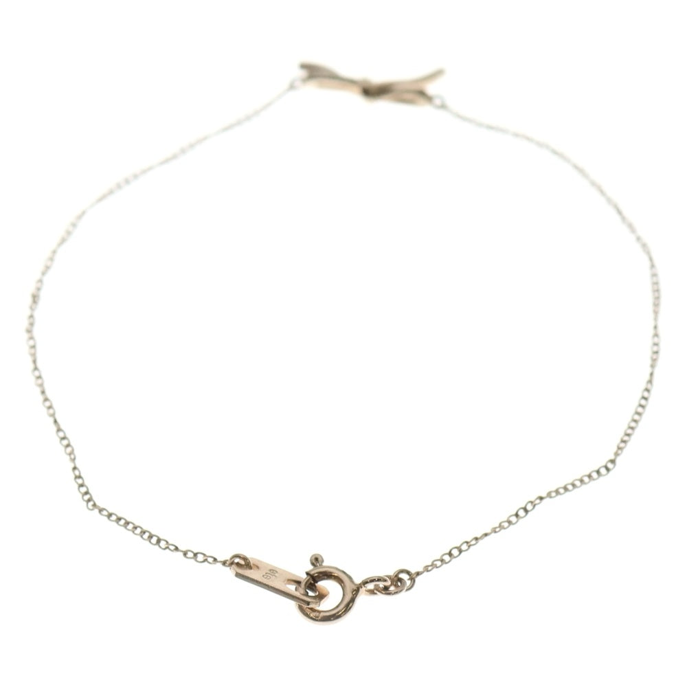 ete(エテ) リボンモチーフ チェーン ブレスレット ゴールド レディース