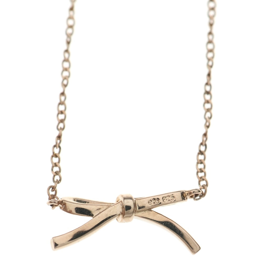 ete(エテ) リボンモチーフ チェーン ブレスレット ゴールド レディース