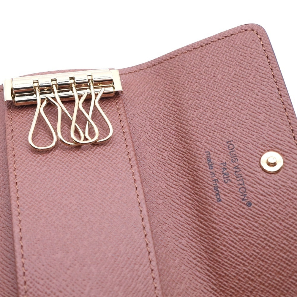 LOUIS VUITTON(ルイヴィトン) モノグラム ミュルティクレ4 キーケース ブラウン PVCレザー RFID M69517