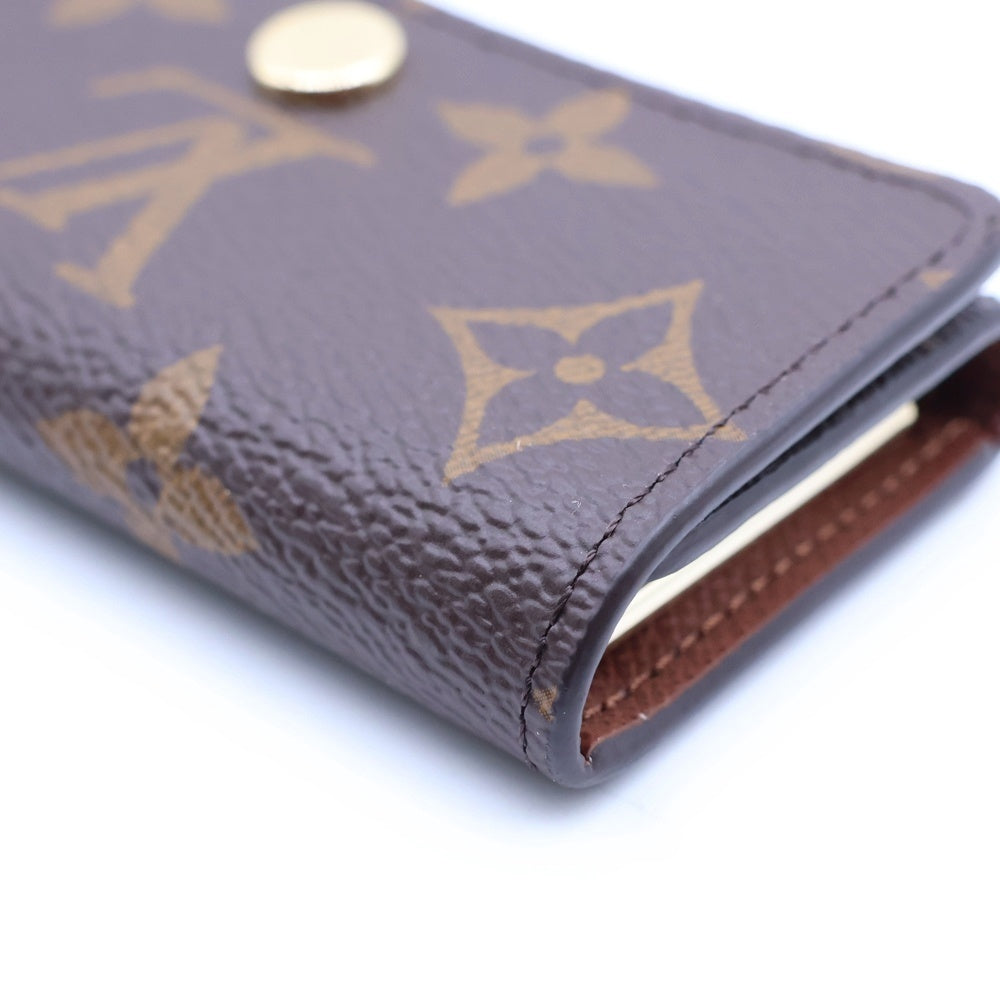 LOUIS VUITTON(ルイヴィトン) モノグラム ミュルティクレ4 キーケース ブラウン PVCレザー RFID M69517