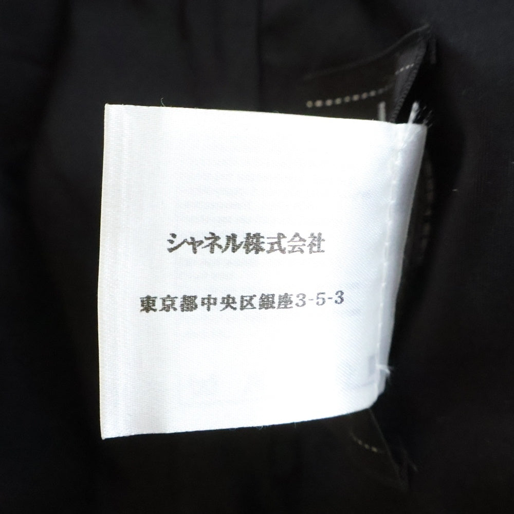 CHANEL(シャネル) シルクトレンチコート ブラック P37216V24958 レディース