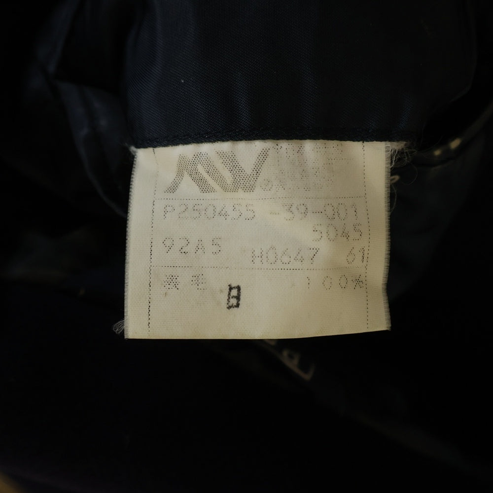 POLO RALPH LAUREN(ポロラルフローレン) ウール ダブルブレスト ロング コート パープル