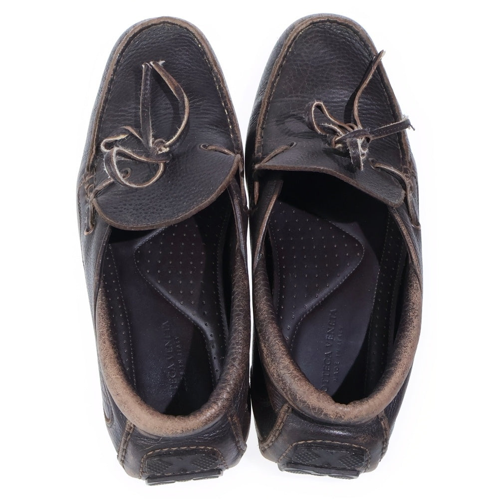 BOTTEGA VENETA(ボッテガヴェネタ) レザー ドライビングシューズ ブラウン