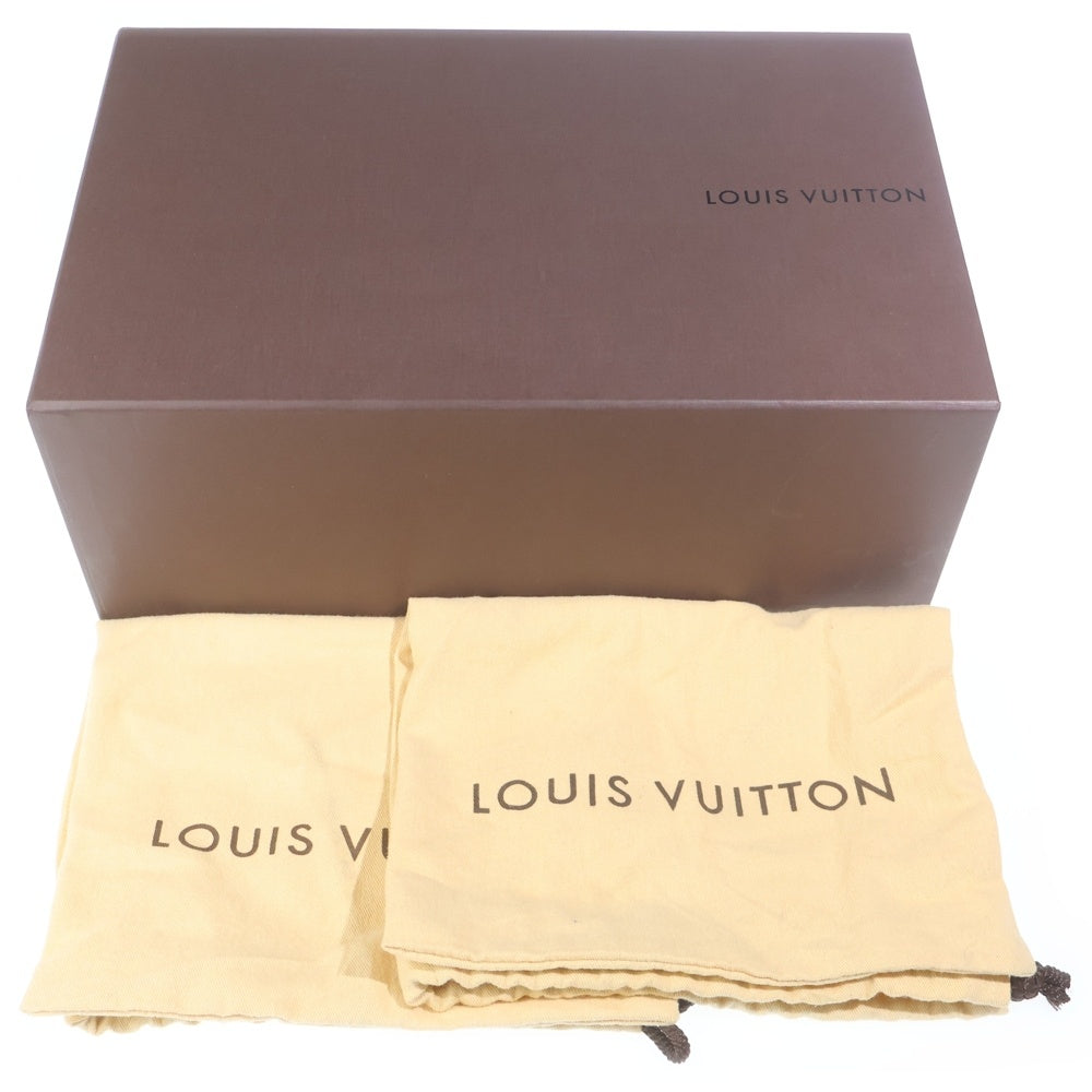 LOUIS VUITTON(ルイヴィトン) レザー ストレートチップ ドレス ビジネス シューズ ブラック