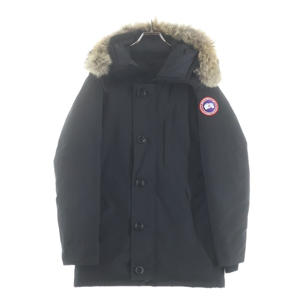 CANADA GOOSE(カナダグース) JASPER PARKA ジャスパー パーカー ファーフーデッド ダウンジャケット ブラック 3438JM