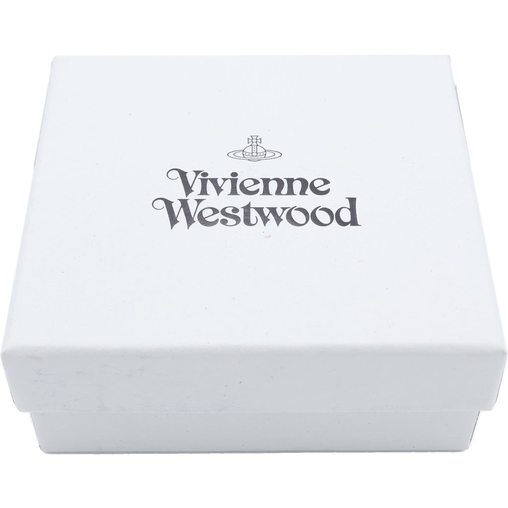 Vivienne Westwood(ヴィヴィアンウエストウッド) ロゴプレート チェックウォレット 三つ折り財布 マルチ レディース