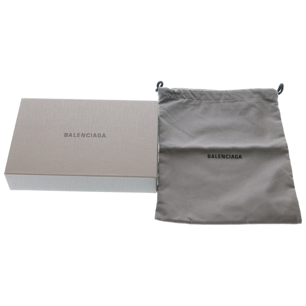 BALENCIAGA(バレンシアガ) チップス フォンポーチ ケース ミニバッグ ブラック シルバー金具