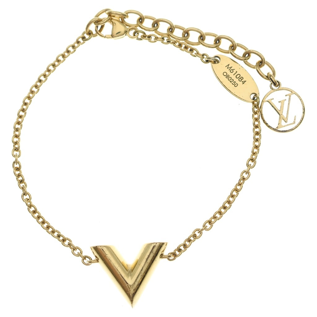 LOUIS VUITTON(ルイヴィトン) エセンシャルV ブレスレット ゴールド M61084 レディース