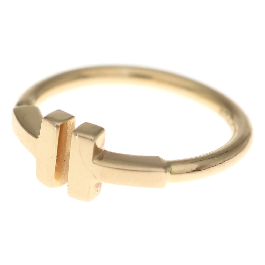 TIFFANY & Co.(ティファニー) Tワイヤー リング ピンクゴールド Au750PG レディース