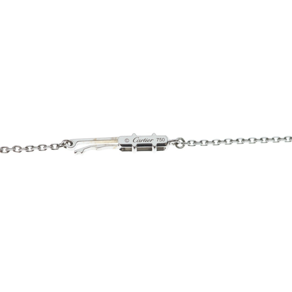Cartier(カルティエ) カルティエ Cハート ネックレス ペンダント チェーン ホワイトゴールド 750WG レディース