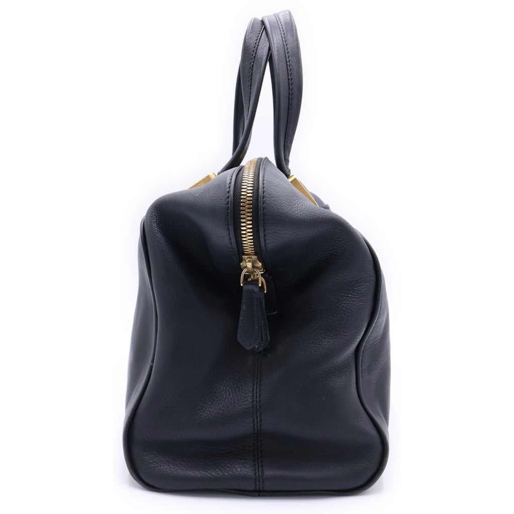 FENDI(フェンディ) カメレオン 2WAYハンドバッグ ショルダーバッグ ベージュ レザー 8BL110-GZ3 ゴールド金具 レディース