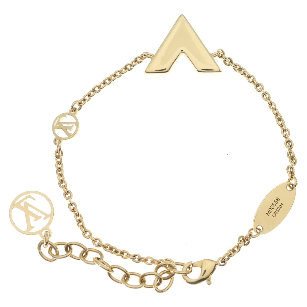 LOUIS VUITTON(ルイヴィトン) エッセンシャルV チェーン ブレスレット ゴールド M00858 レディース